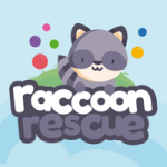 Raccoon Rescue Bubble Shooter