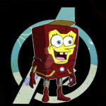 spongebob iron man